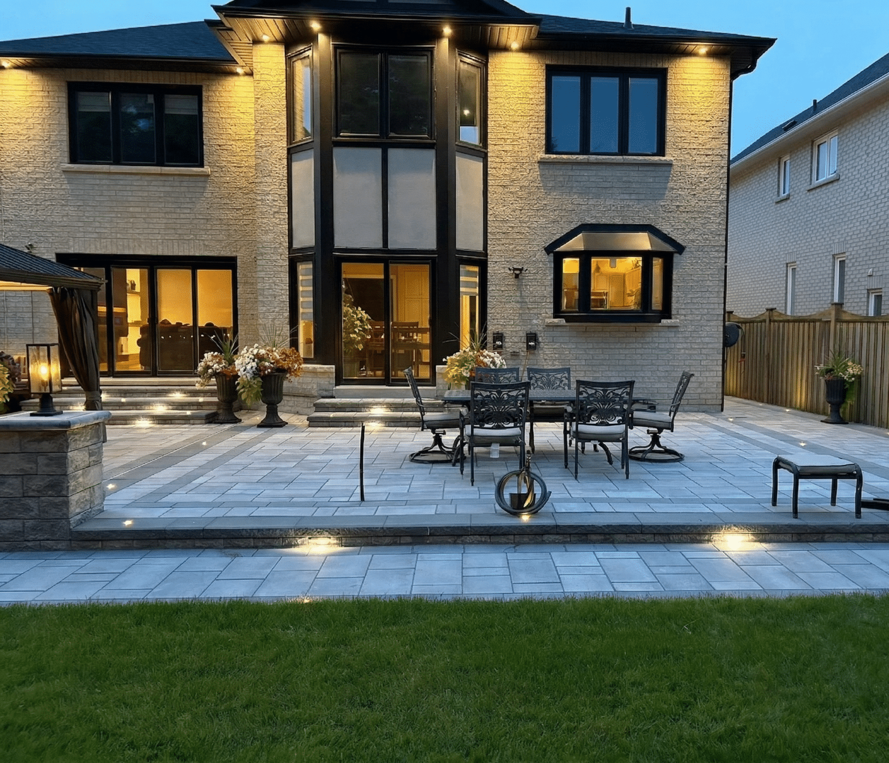 HomeRenoToronto.com, Backyard Interlock