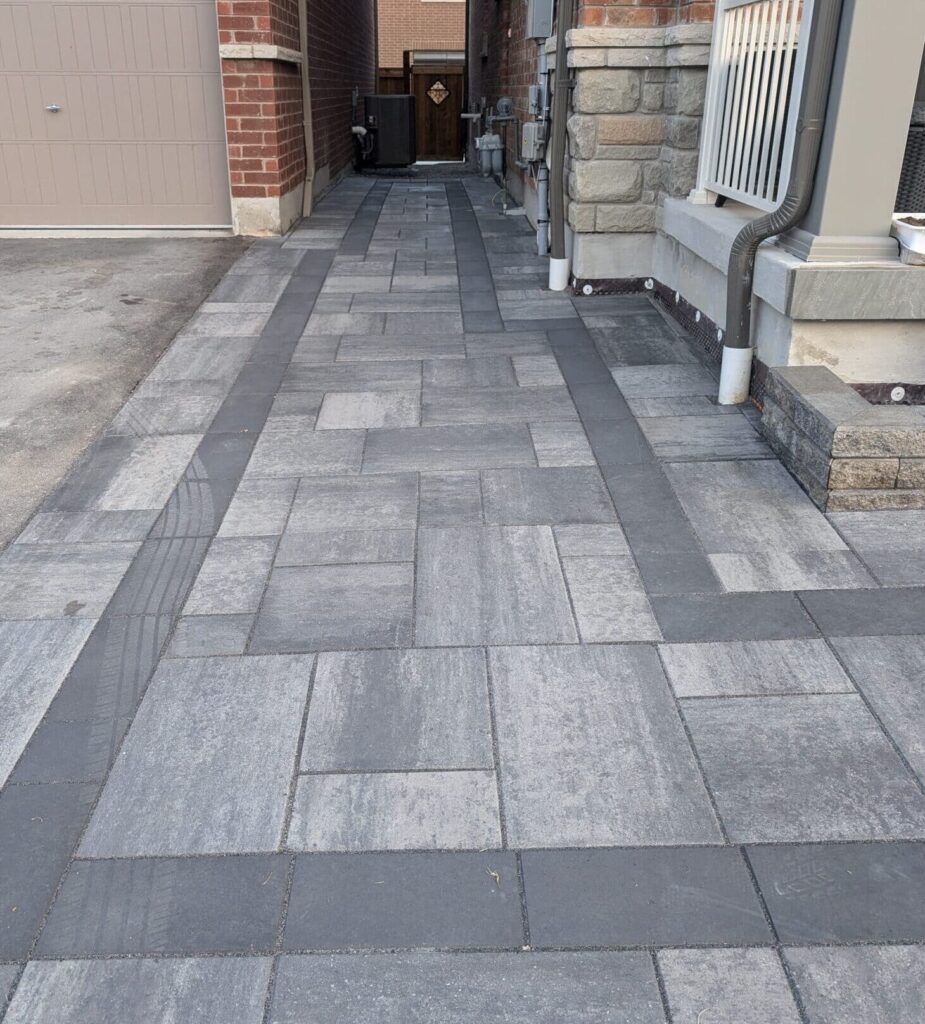 HomeRenoToronto.com, Interlock walkway